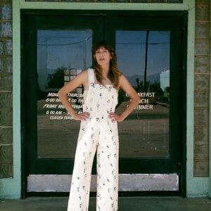 Zara Floral Overalls